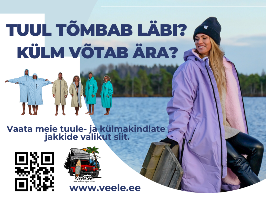 Soovitame tuule- ja külmakindlad parkad soetada VEELE.EE -st